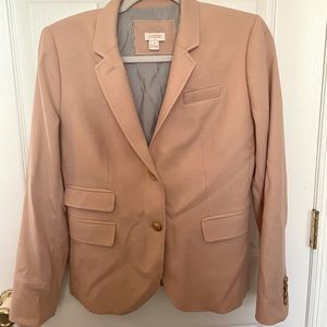 JCrew Factory schoolboy tan Blazer